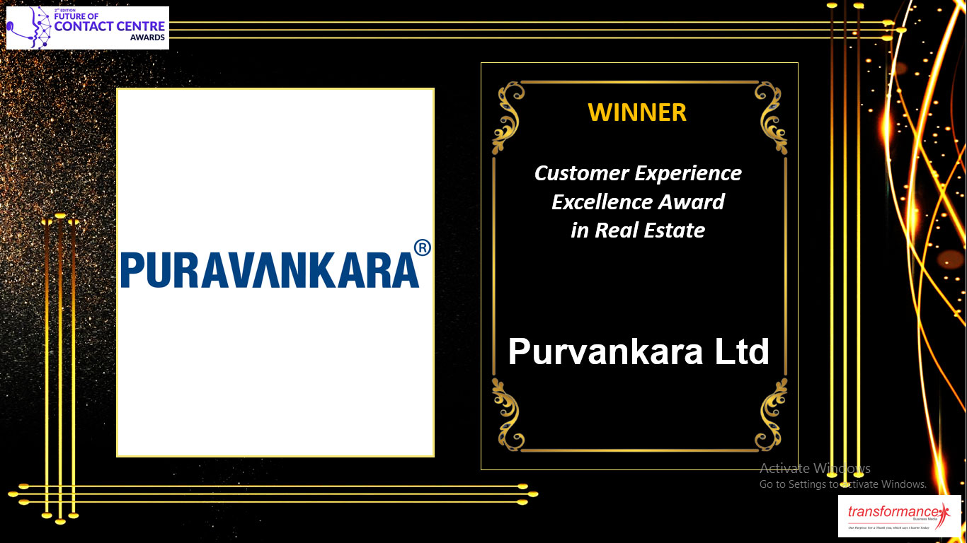 Customer Experience Excellence Award In Real Estate