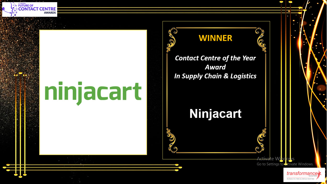 Contact Centre Of The Year Award In Supply Chain & Logistics