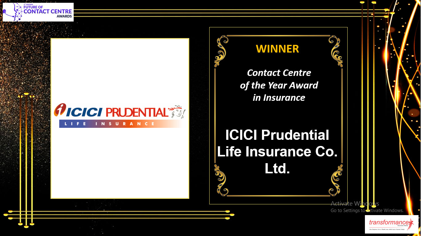 Contact Centre Of The Year Award In Insurance