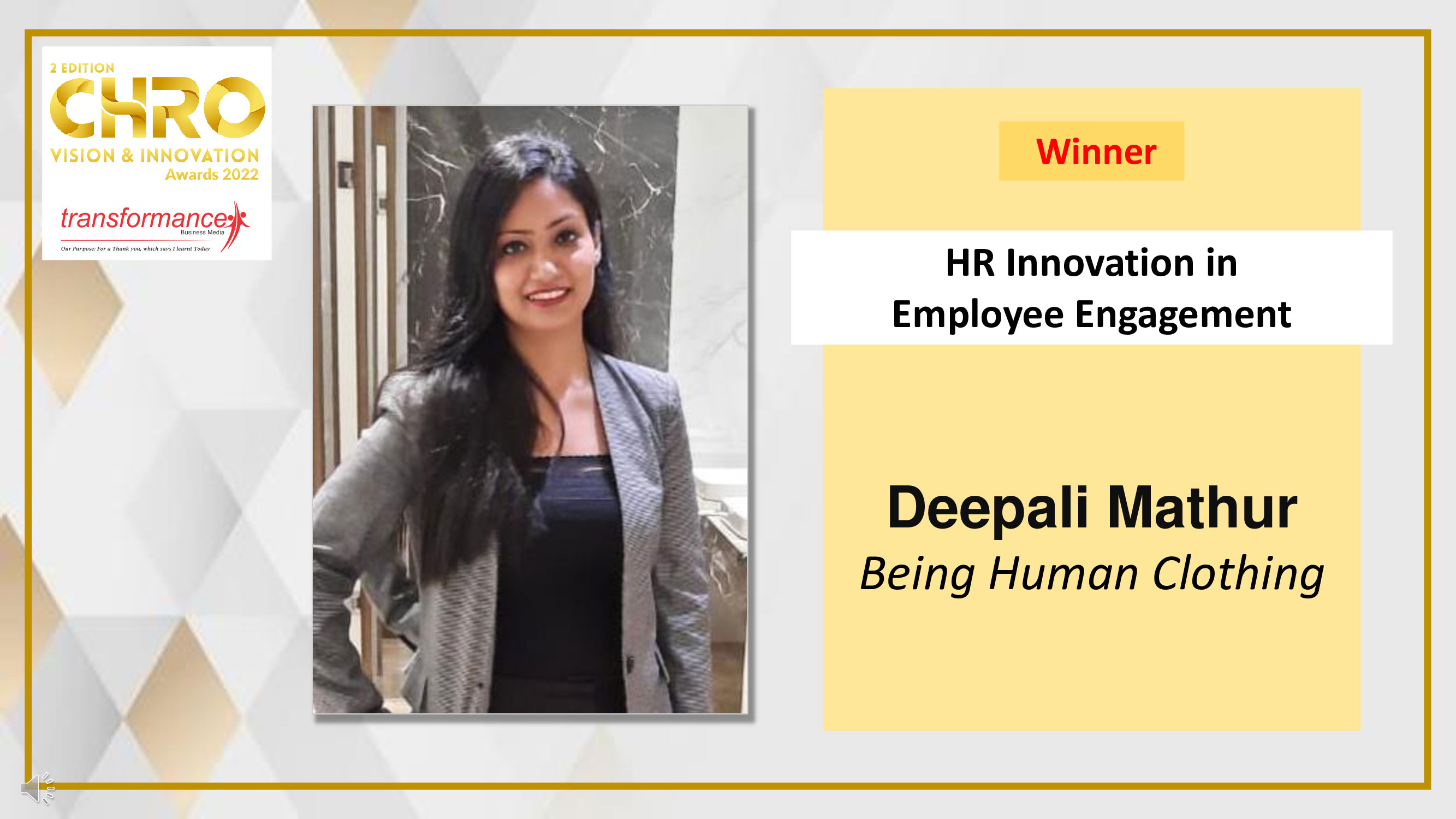 Deepali Mathur, Being Human Clothing