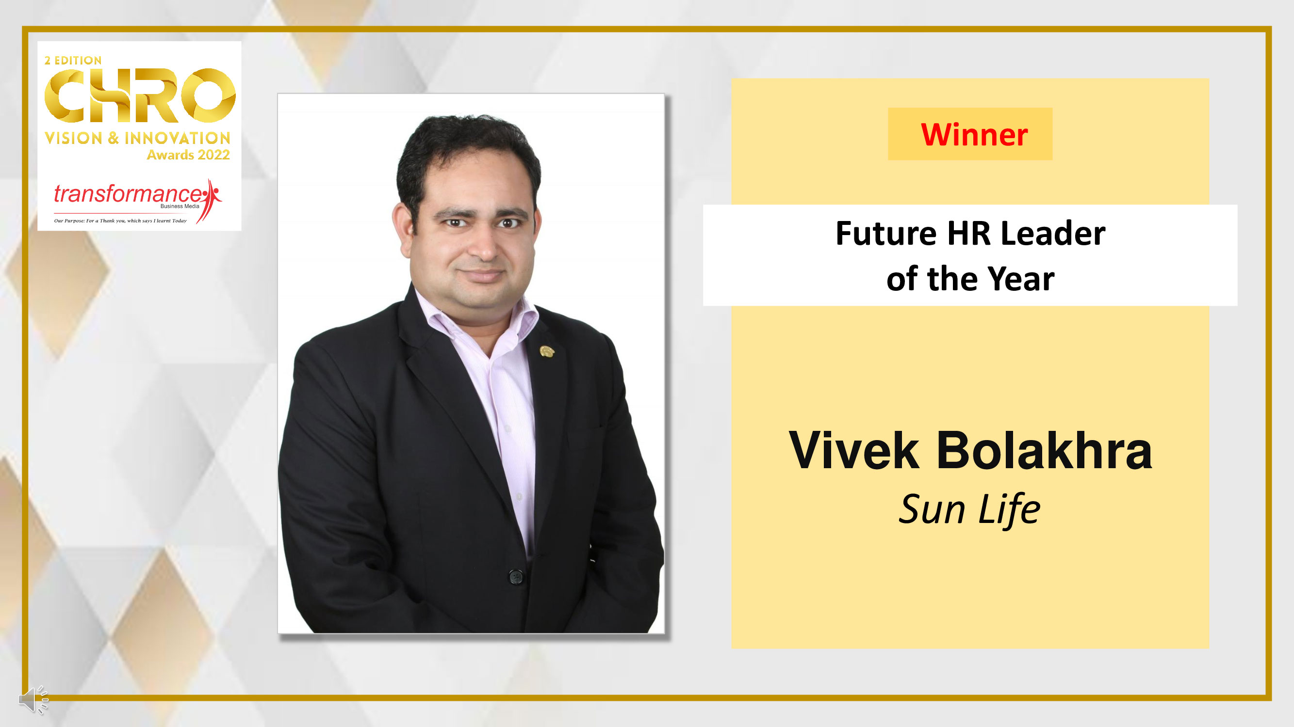 Vivek Bolakhra, Sun Life