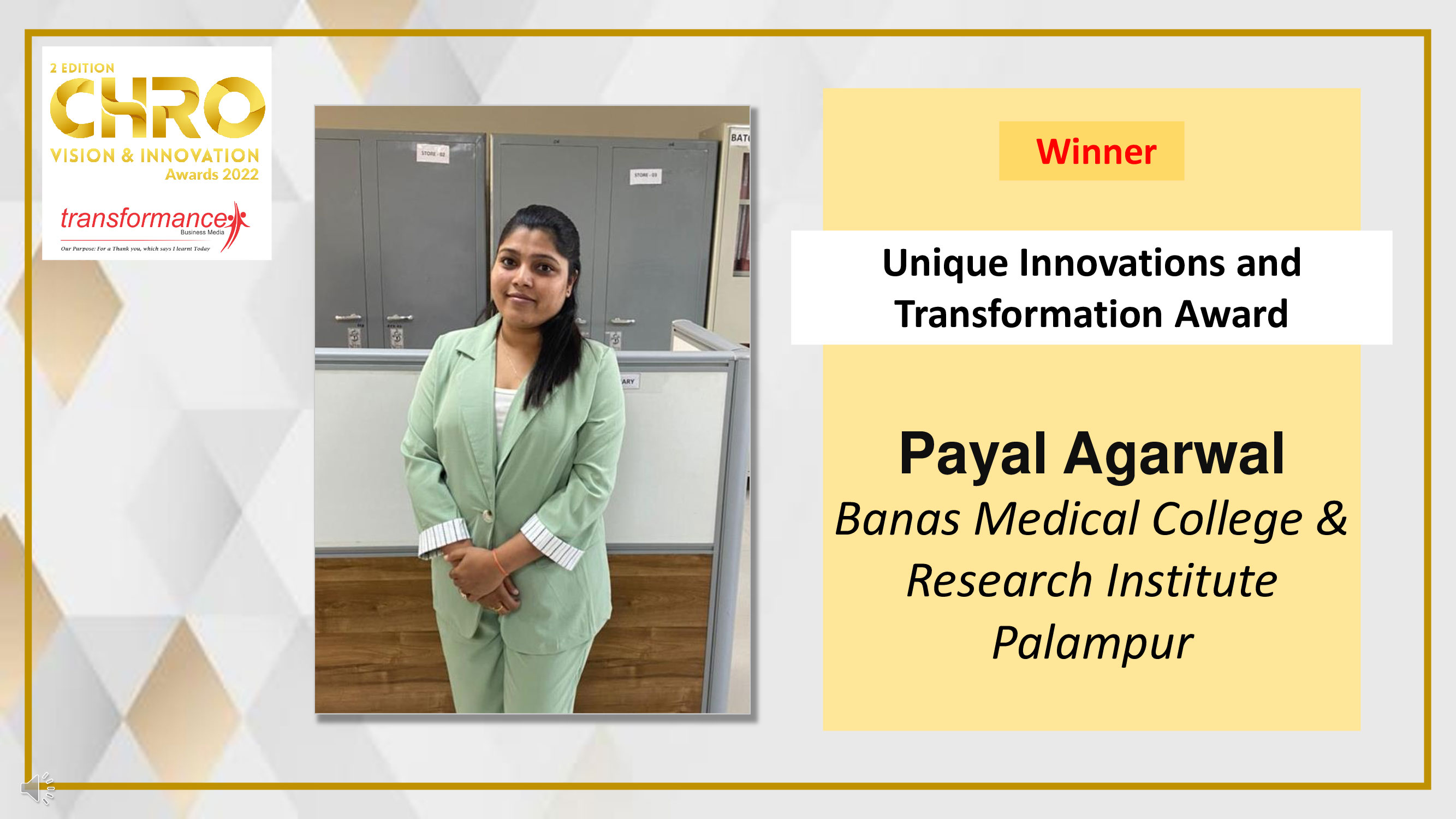 Payal Agarwal, Banas Medical College & Research
                            Institute Palampur