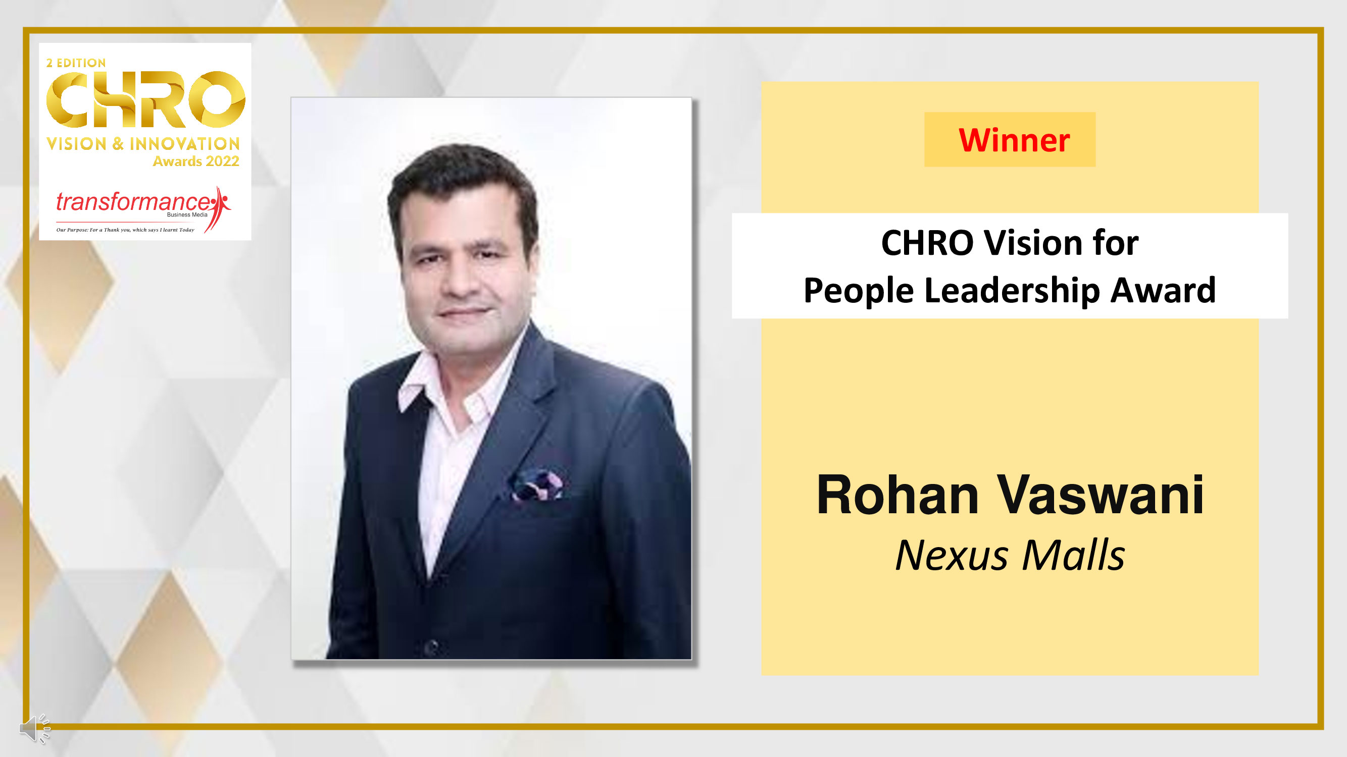 Rohan Vaswani, Nexus Malls