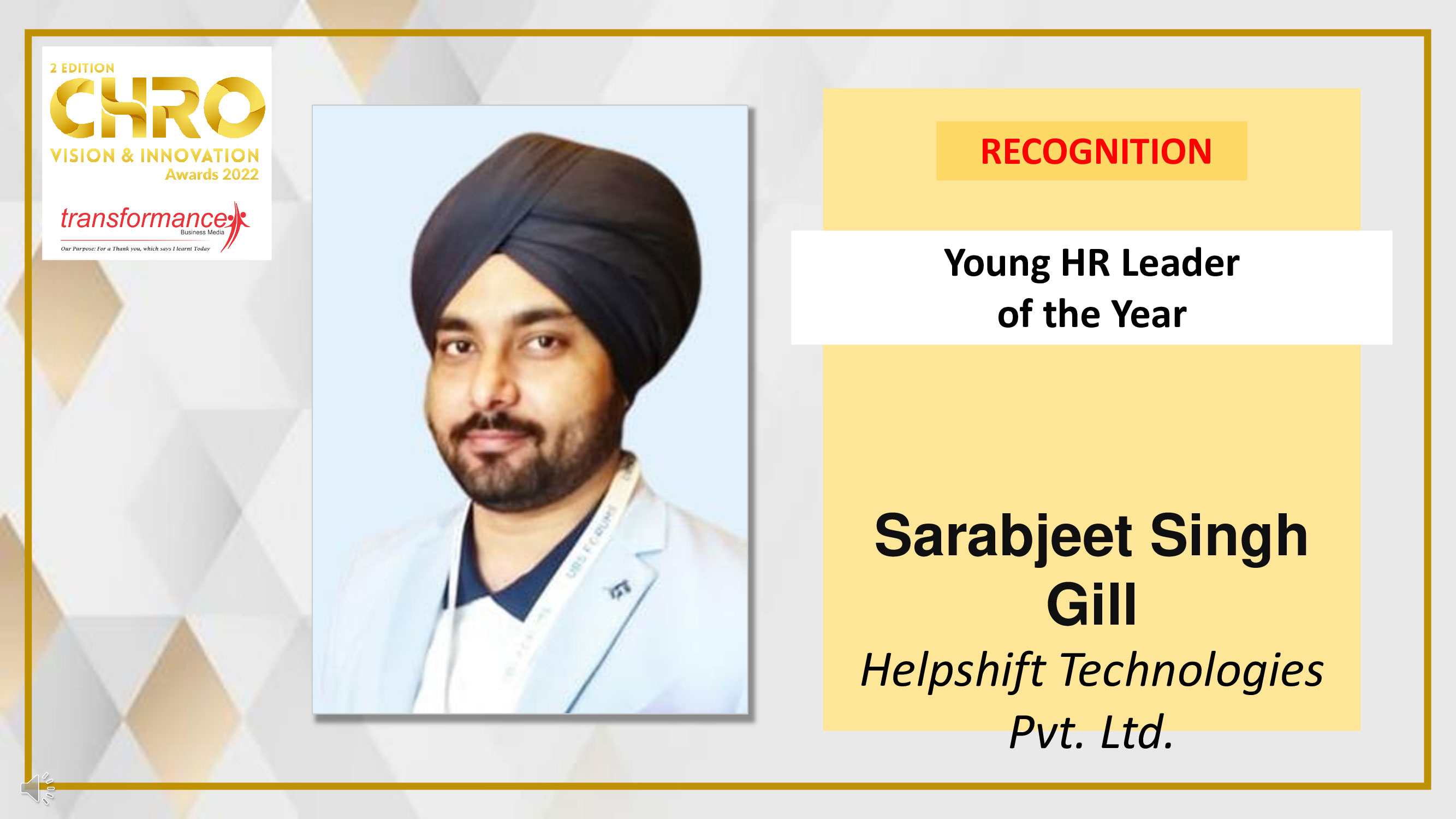 Sarabjeet Singh Gill, Helpshift Technologies Pvt.
                            Ltd.