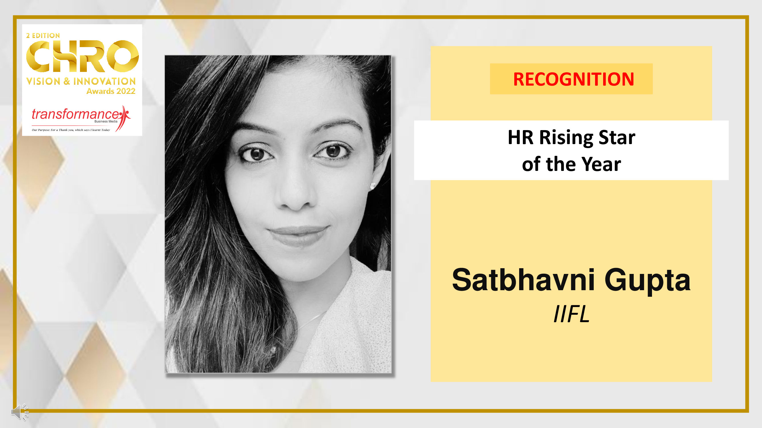 Satbhavni Gupta, IIFL