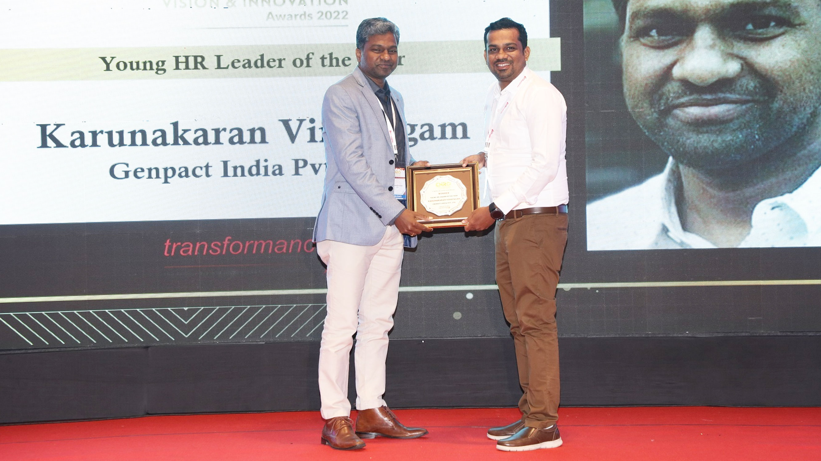 Karunakaran Vinayagam, Genpact India Pvt. Ltd.