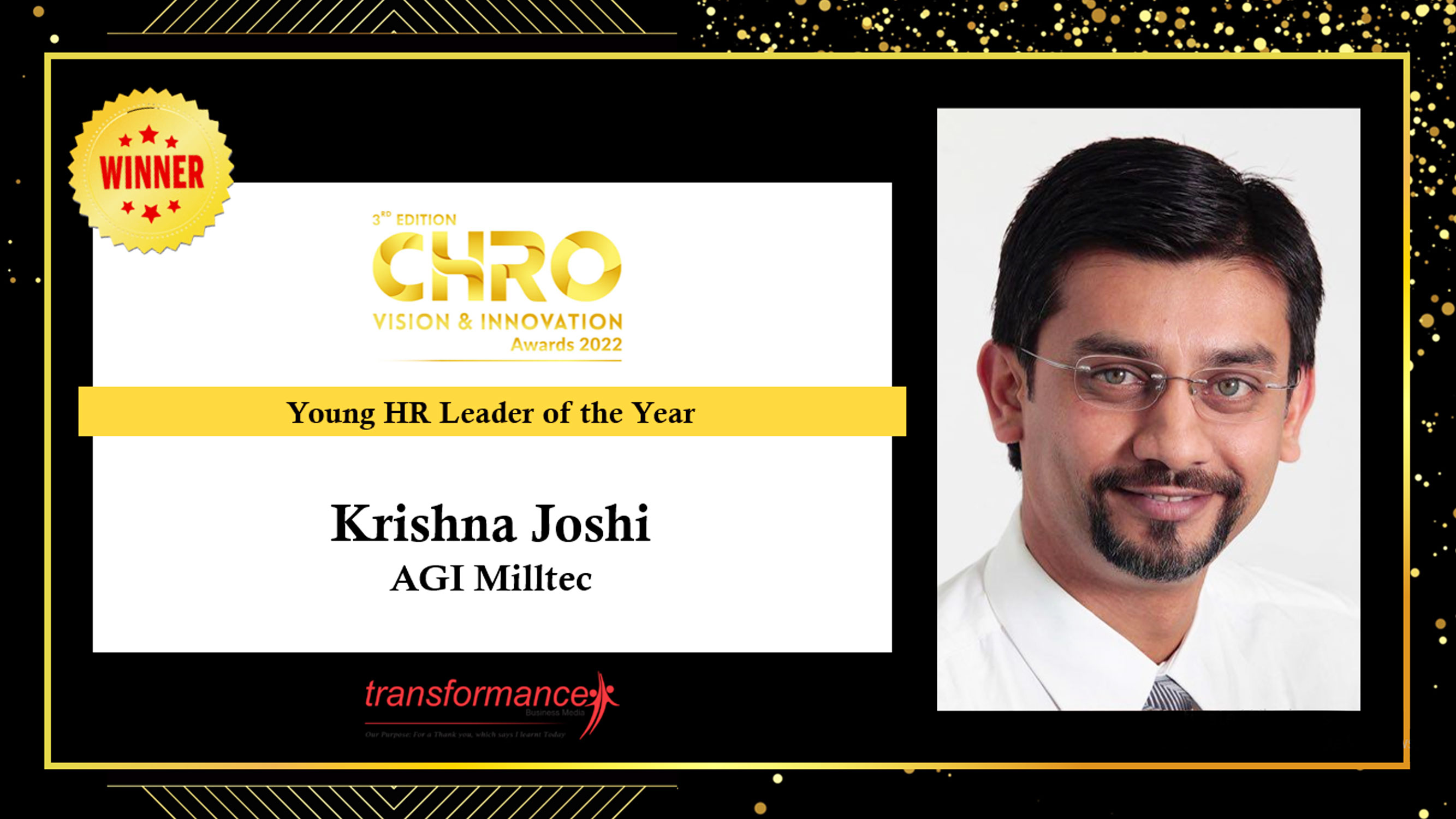 Krishna Joshi, AGI Milltec