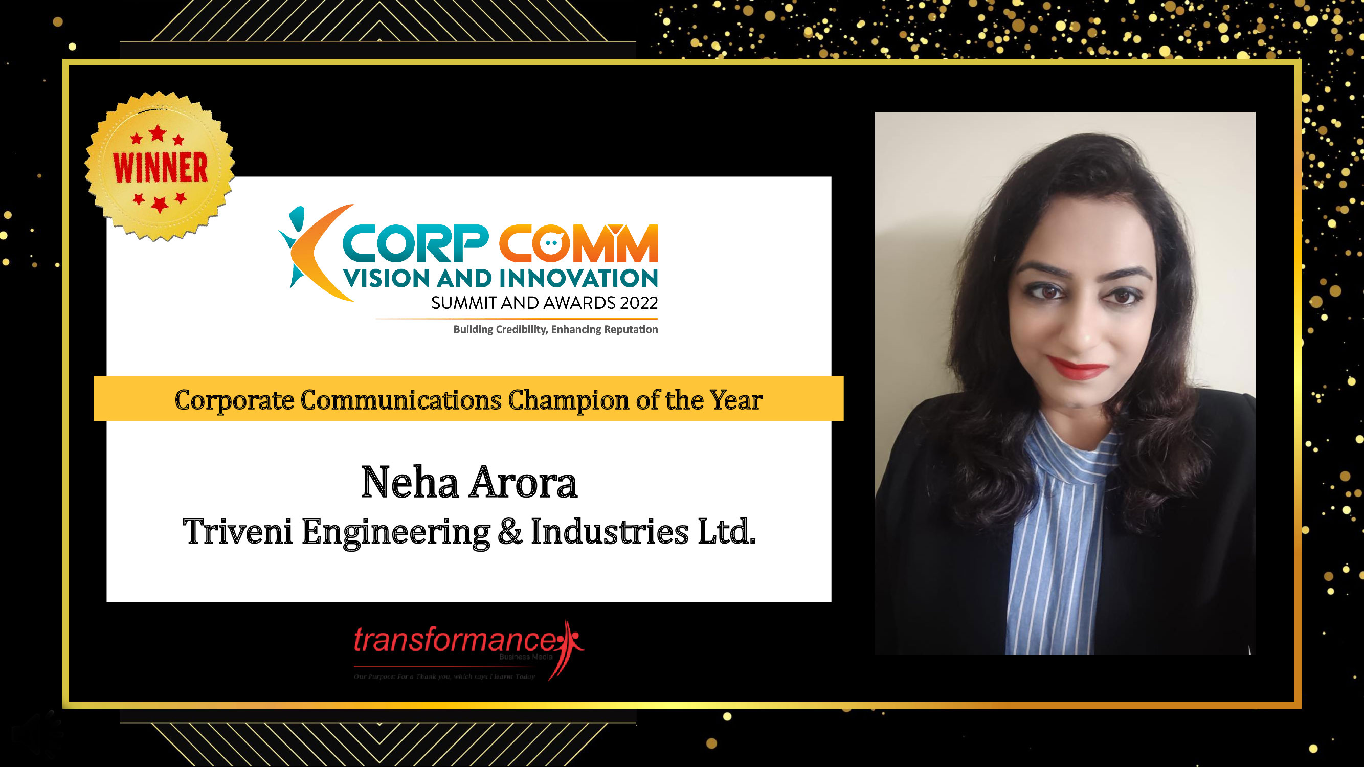 Neha Arora, Triveni Engineering & Industries Ltd.