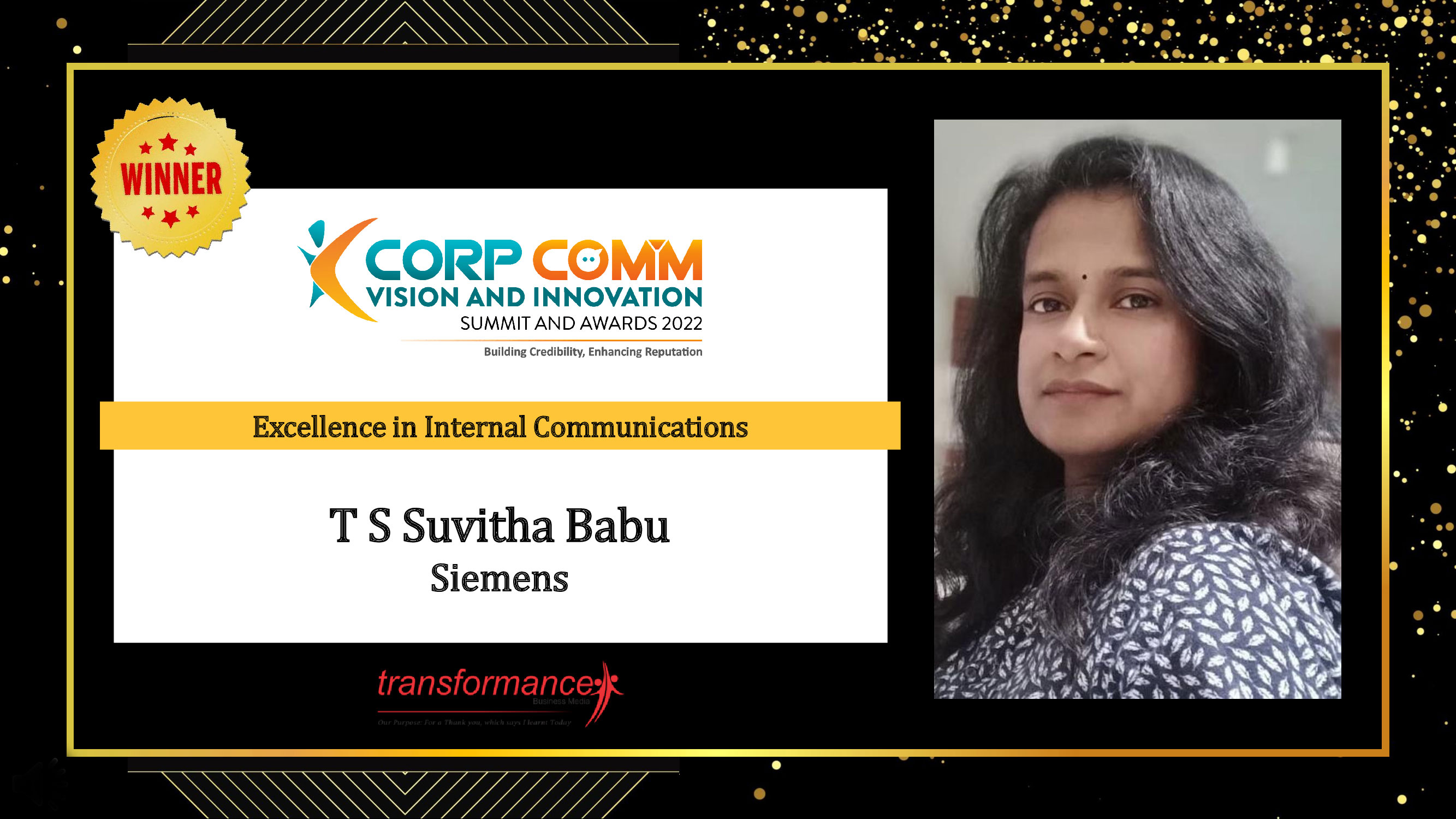 T S Suvitha Babu, Siemens