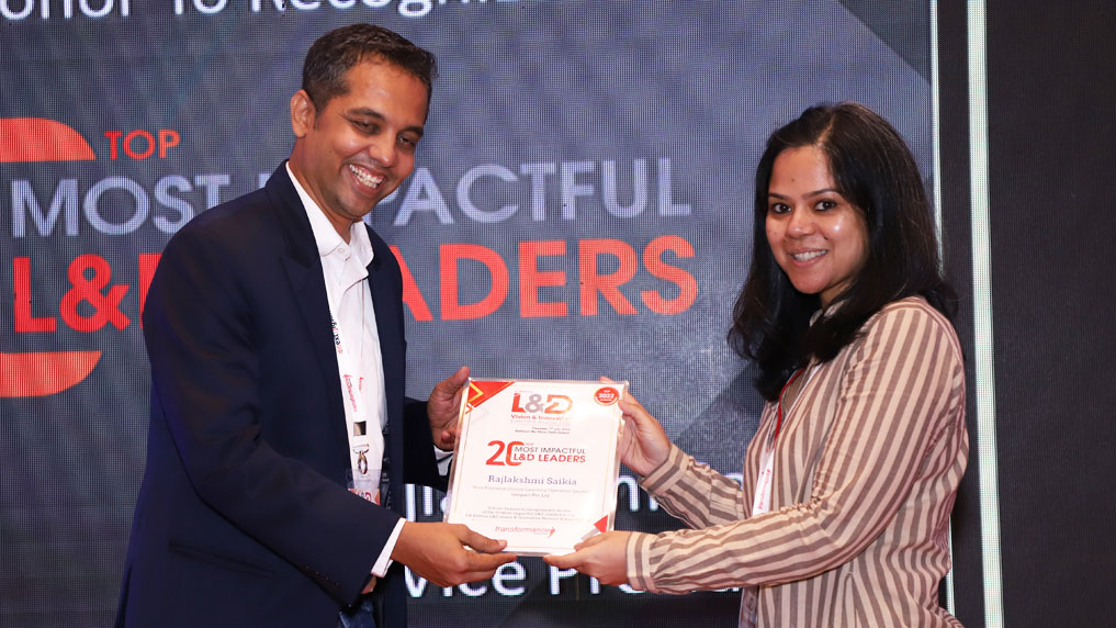 Rajlakshmi Saikia, Vice President (Global Learning Operation Leader), Genpact Pvt. Ltd.