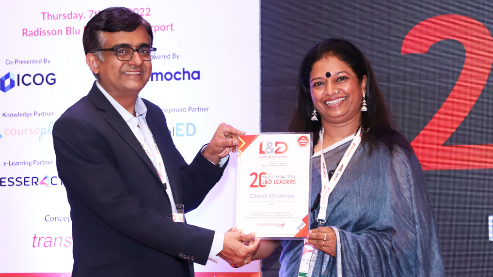 Chaitali Mukherjee, Partner and Leader: People & Organization, PwC
