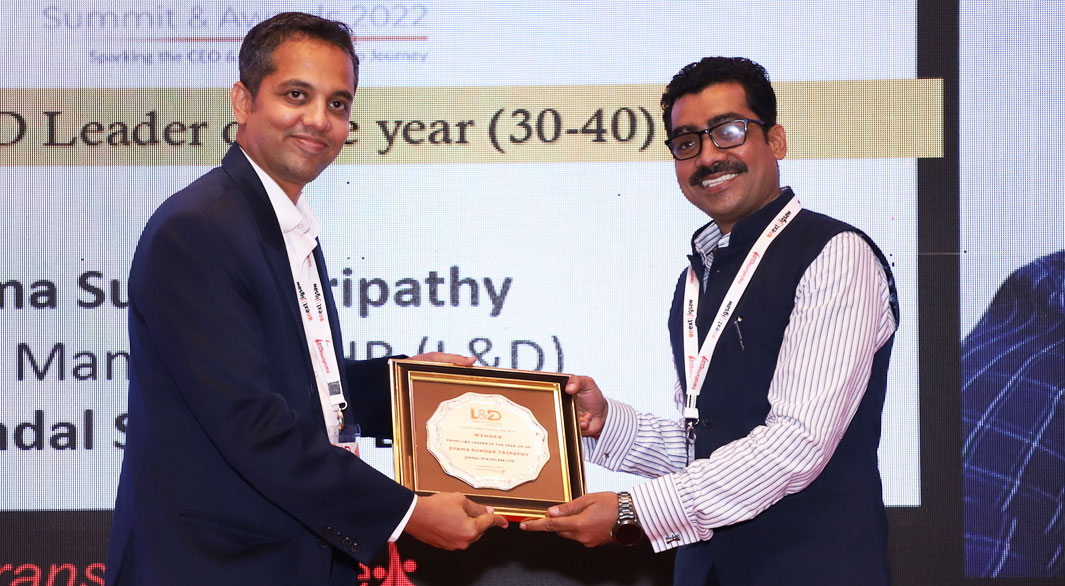 Syama Sundar Tripathy, Senior Manager – HR (L&D), Jindal Stainless Ltd