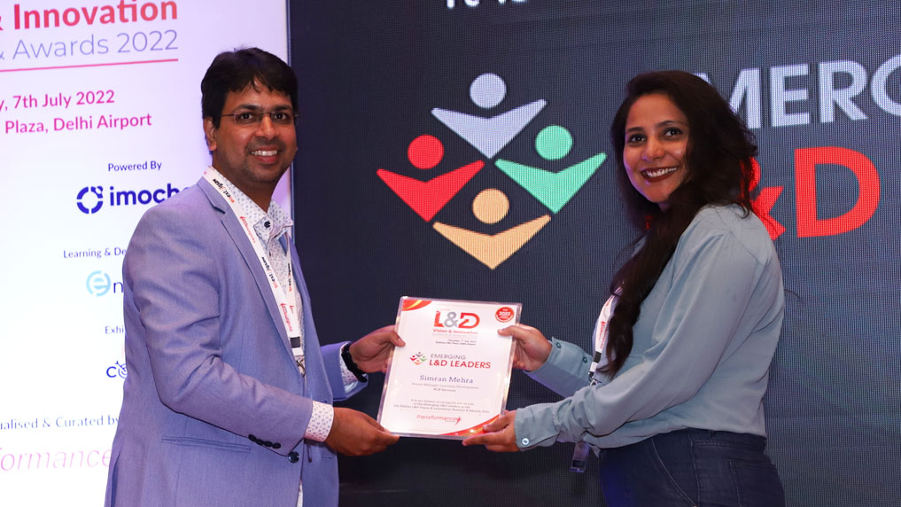 Simran Mehra, Senior Manager Learning Development, NLB Services