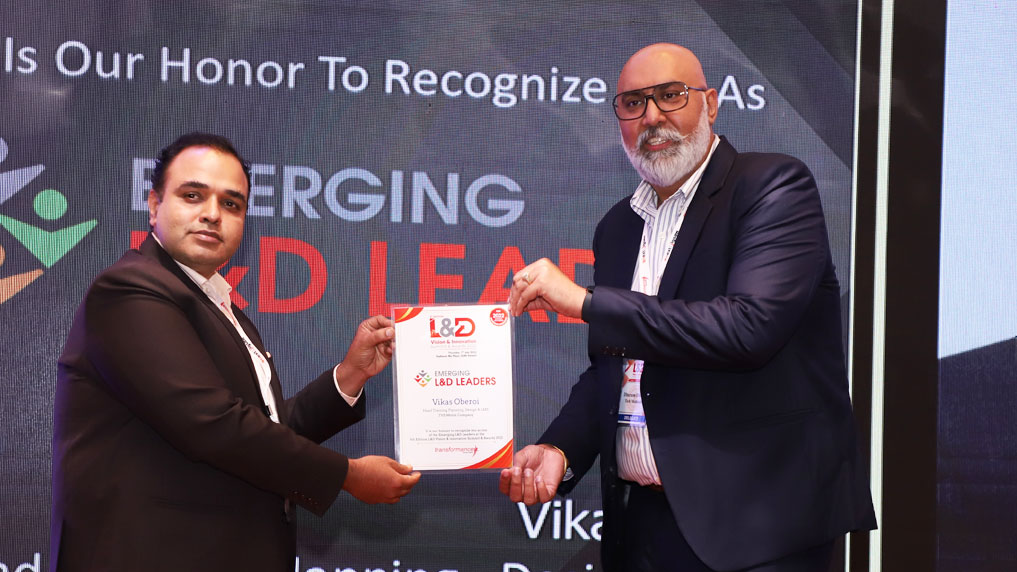Vikas Oberoi, Head Training Planning , Design  & LMS, TVS Motor Company