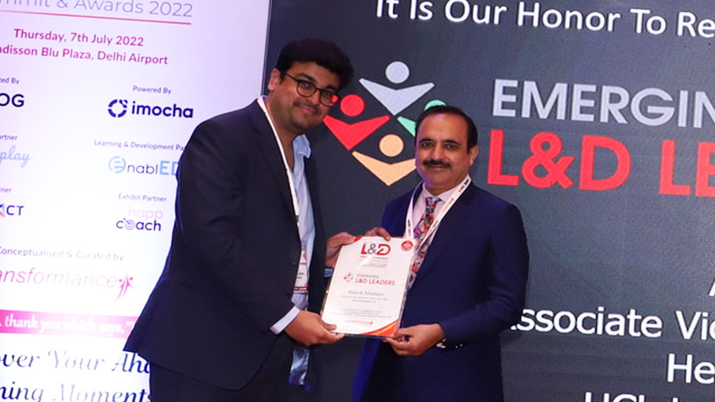 Ashok Madaan, Associate Vice President - Head L&D – ERS, HCL technologies Ltd