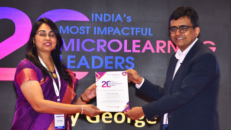 Jolly George, AVP Learning and Development – Knight Frank India Pvt Ltd