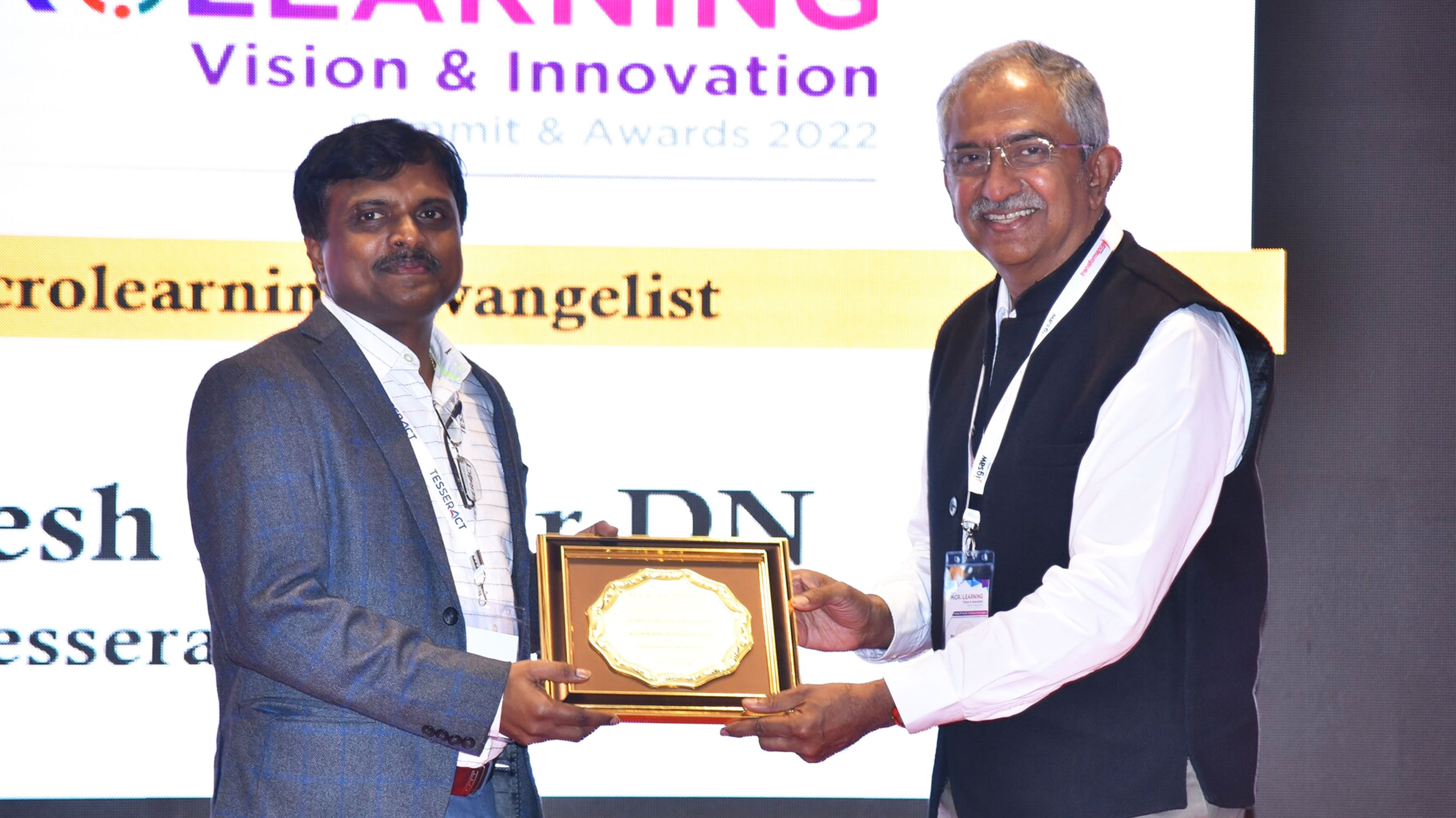 Suresh Kumar DN, Tesseract Learning