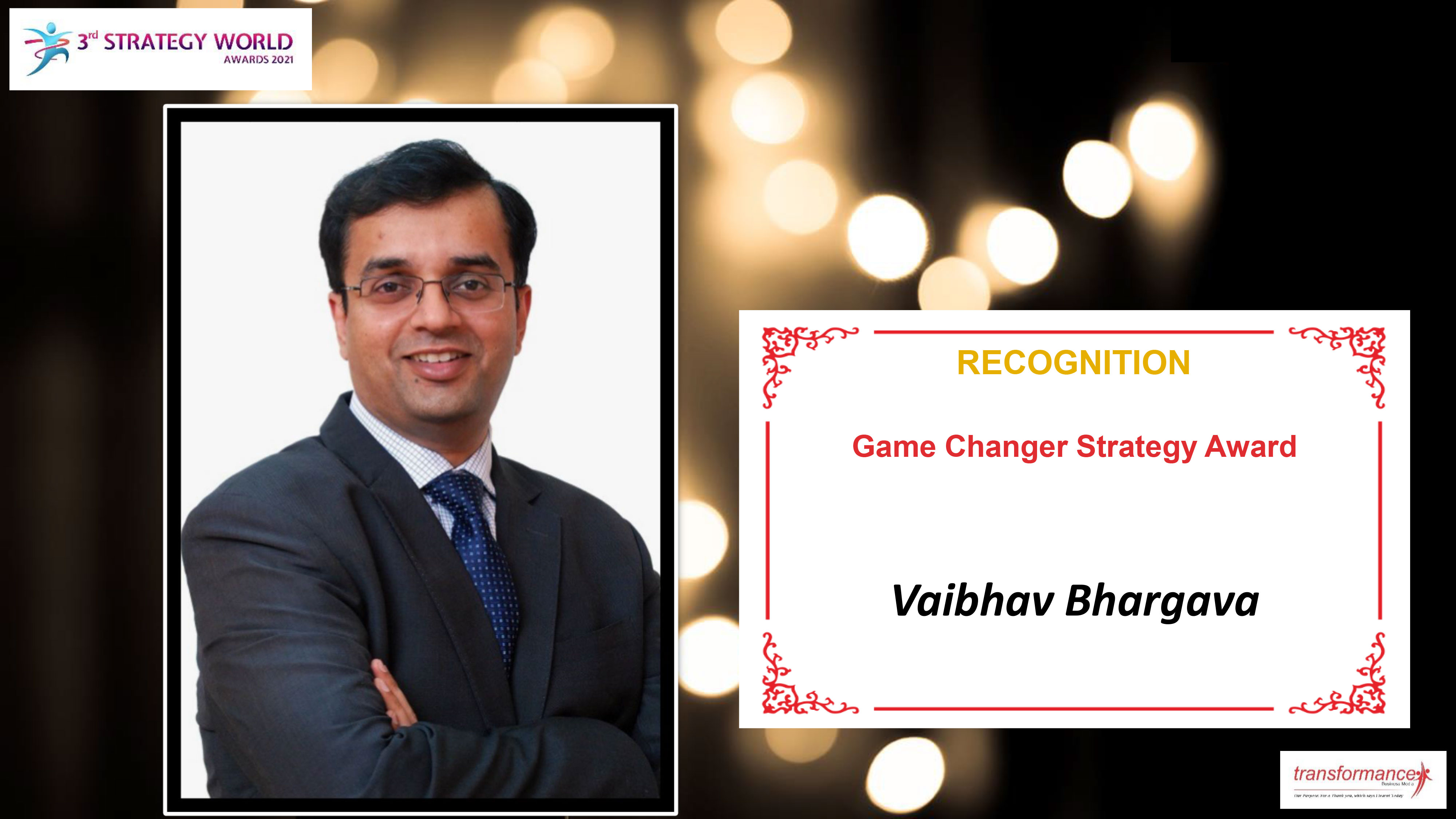 Game Changer Strategy Award